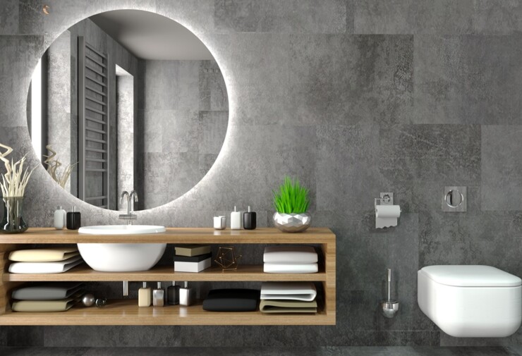 Faites briller votre déco avec notre sélection de miroirs de salle de bain lumineux